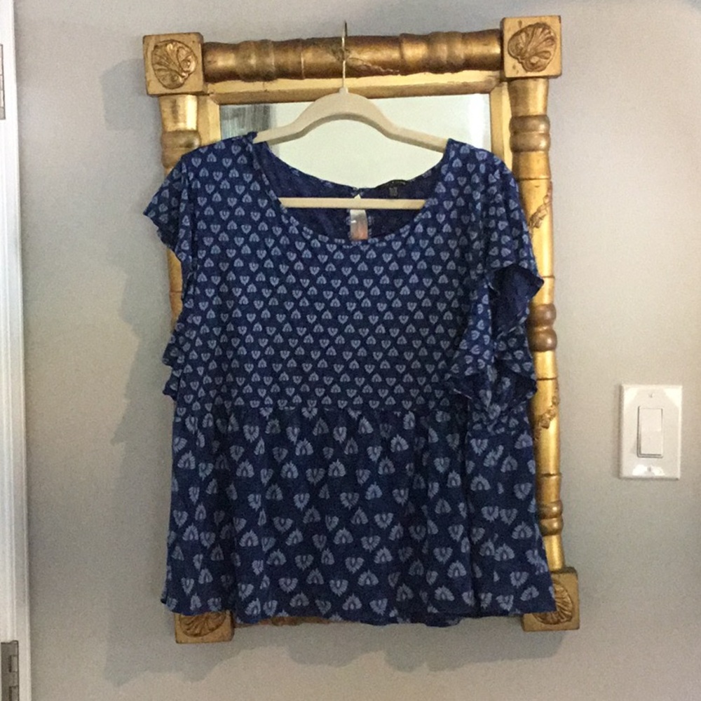 Lucky Brand XL cropped top